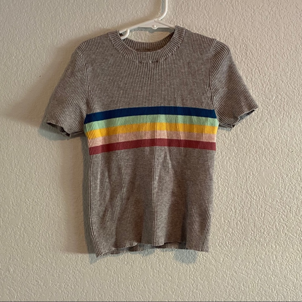 Pacsun Ribbed Crop Top